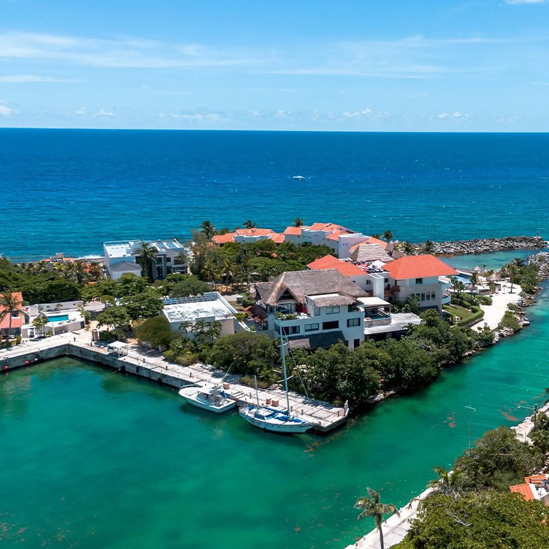 Vista Panoramica de Puerto Aventuras